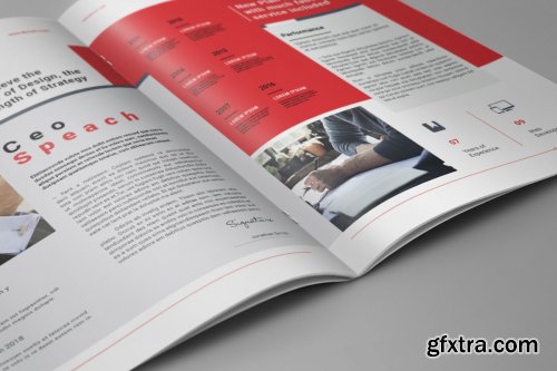 CreativeMarket - Exeelo Profile Brochure 4012394