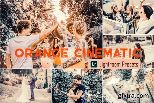 CreativeMarket - Orange Cinematic LR & ACR Presets 4068114