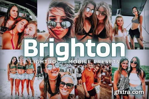 CreativeMarket - 7 Mobile Lightroom Presets Brighton 4044217