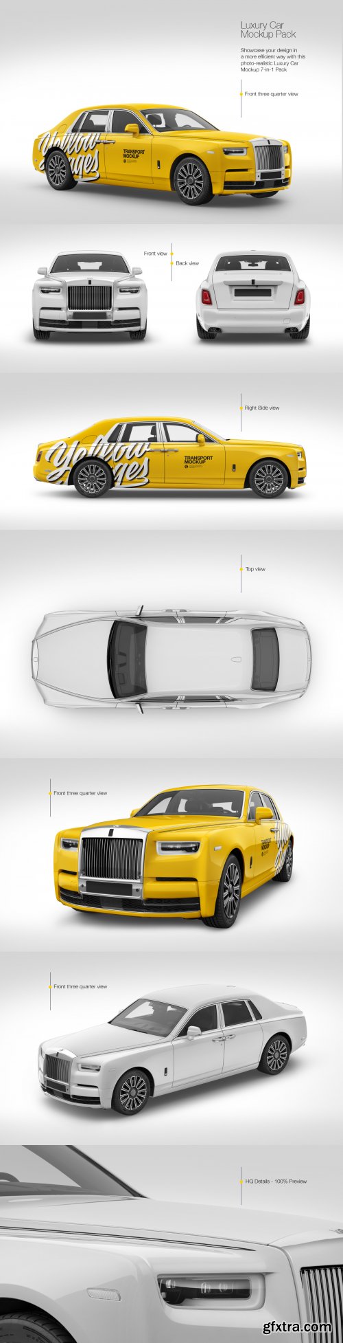 Luxury Car Mockup Pack 48540