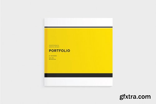 CreativeMarket - Square Graphic Design Portfolio 4078642