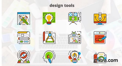 Design Tools - Flat Animated Icons - After Effects 282570