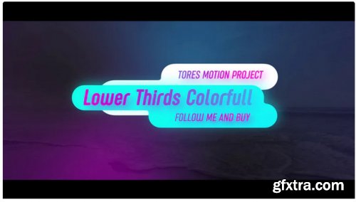 Lower Thirds Colorful - After Effects 283452