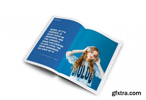 Music A4 Brochure Template