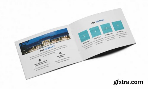 Swimming A5 Brochure Template