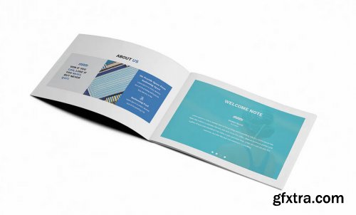 Swimming A5 Brochure Template