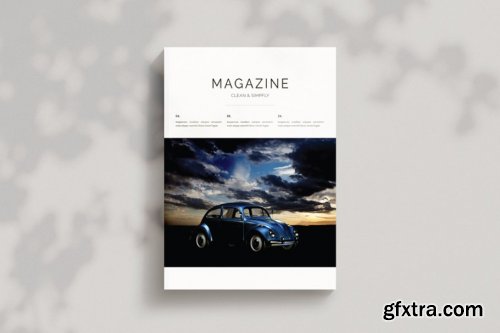 CreativeMarket - A5 Magazine Template 4075498