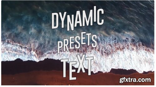 Dynamic Text Presets - After Effects 283338