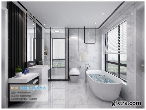 Modern Style Bathroom 37 (2019)