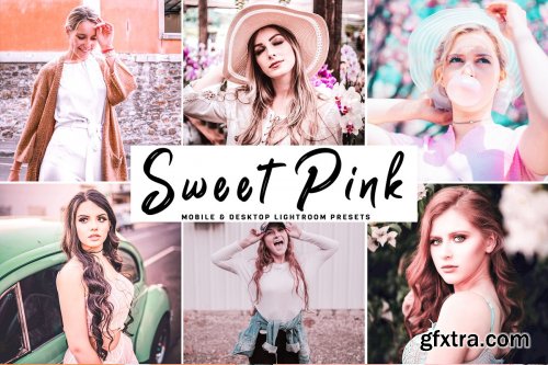 CreativeMarket - Sweet Pink Pro Lightroom Presets 4107214