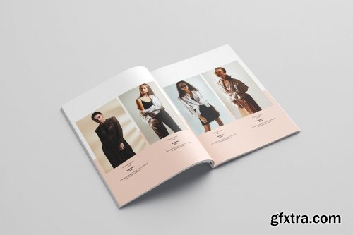 CreativeMarket - Fashion Lookbook Template 4095241