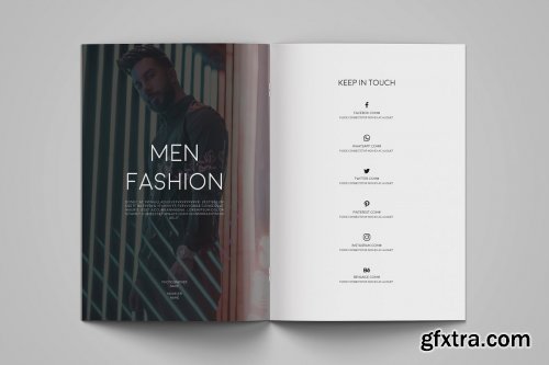 CreativeMarket - Magazine Lookbook 4095267