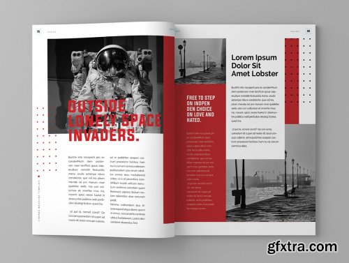 CreativeMarket - Liberos - Magazine Template 4073193