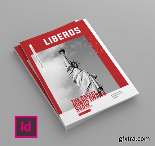 CreativeMarket - Liberos - Magazine Template 4073193