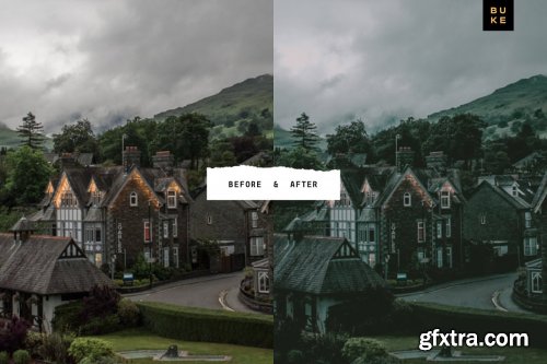 CreativeMarket - 5 Folk Moody Lightroom Presets Pack 4054593