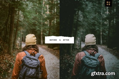 CreativeMarket - 5 Folk Moody Lightroom Presets Pack 4054593