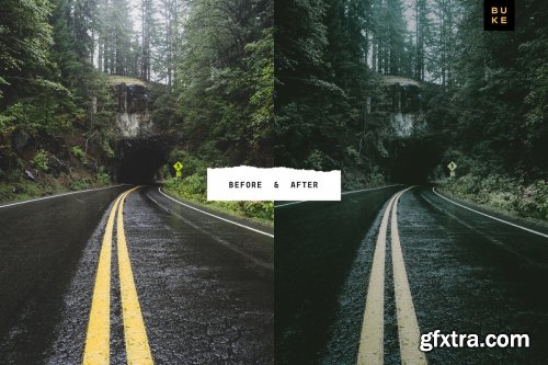 CreativeMarket - 5 Folk Moody Lightroom Presets Pack 4054593