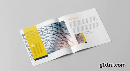 Annual Report Square Template 2