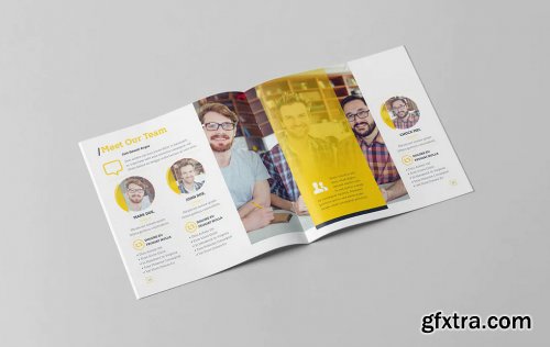 Annual Report Square Template 2