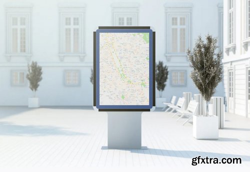 City Light Board Mockup