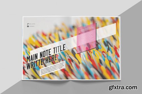 CreativeMarket - Create Magazine Template 4111689