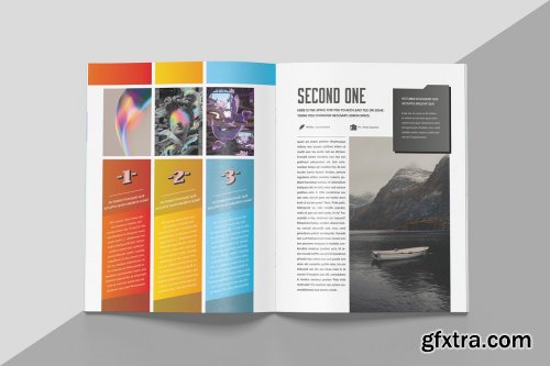 CreativeMarket - Create Magazine Template 4111689