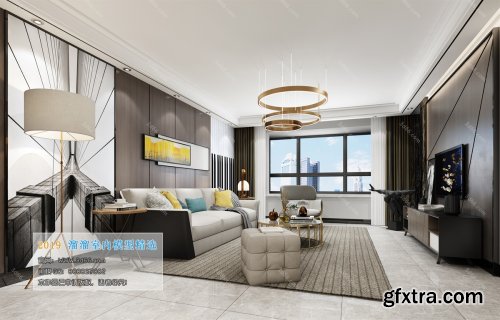 Modern Style Livingroom 129 (2019)