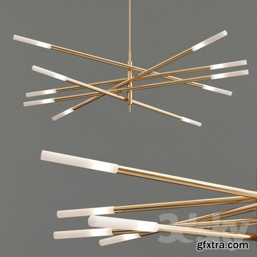 Four Exclusive Chandelier Collection_18 3D model