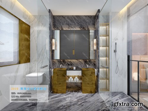 Modern Style Bathroom 46 (2019)