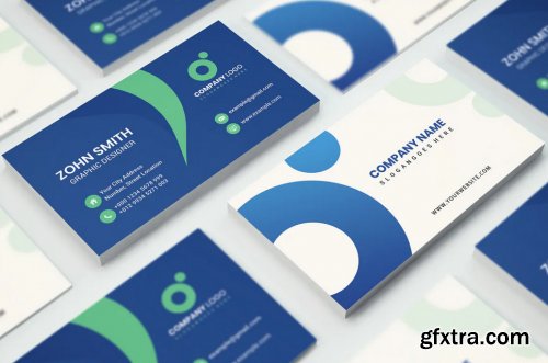 Corporate Business Card Template V-2