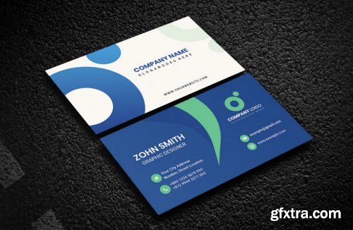 Corporate Business Card Template V-2