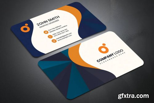 Corporate Business Card Template V-3