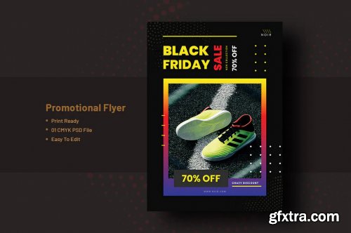 Black Friday Flyer Template V-7