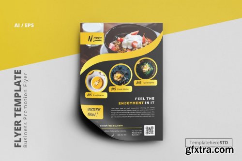 Food Business Flyer Template