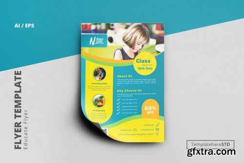 Educate Business Flyer Template