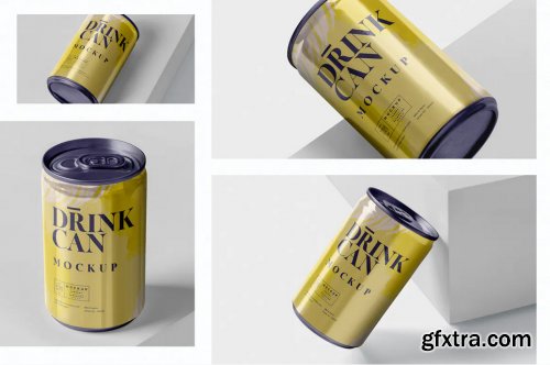 Small Drink Can Mock-Up