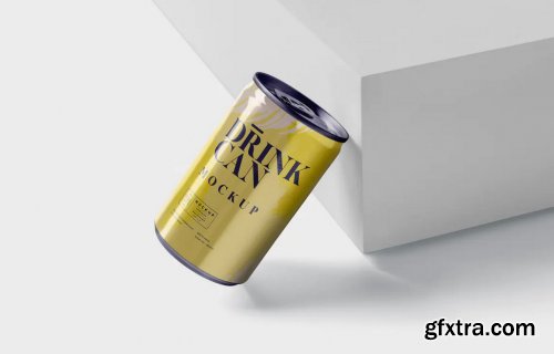 Small Drink Can Mock-Up