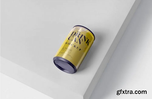 Small Drink Can Mock-Up