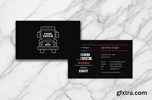 Business Card food truck