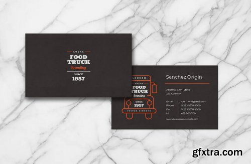 Business Card food truck