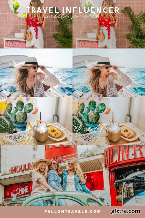 CreativeMarket - Travel Influencer Mobile Presets 4078894