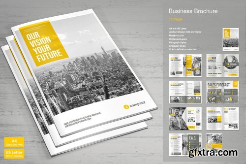 CreativeMarket - Brochure Bundle 4054583