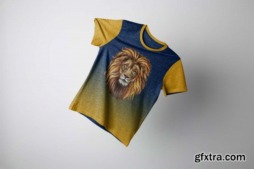 CreativeMarket - T-Shirt Mockup Template 4113805