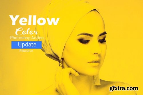 CreativeMarket - Yellow Color Look Action 4111727