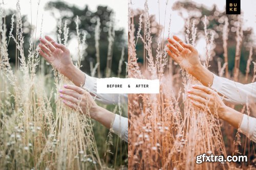 CreativeMarket - 4 Golden Lightroom Presets Bundle 4054537