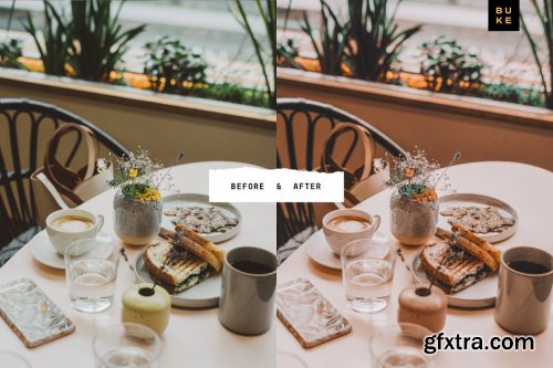 CreativeMarket - 4 Golden Lightroom Presets Bundle 4054537