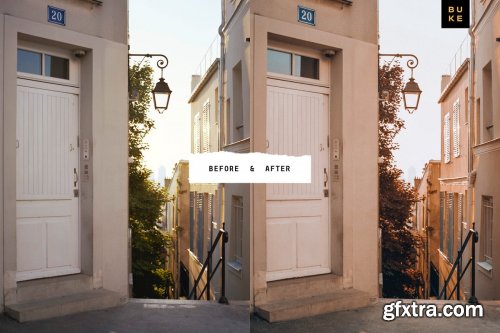 CreativeMarket - 4 Golden Lightroom Presets Bundle 4054537