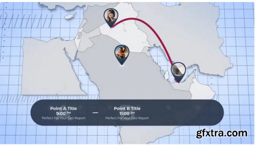 Bundle Maps Middle East With Countries - After Effects 292958