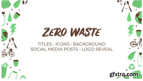 Zero Waste. Hand Drawn Pack - After Effects 294142