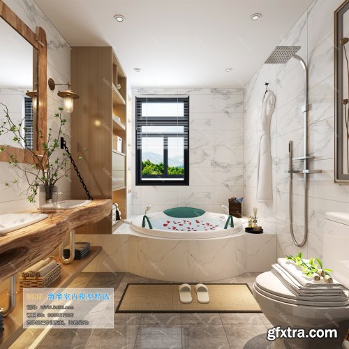 Modern Style Bathroom 54 (2019)